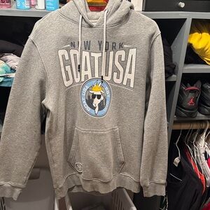 GOAT USA Gray Men's Hoodie